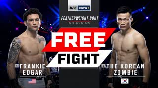 Корейский зомби vs Фрэнки Эдгар - Вспоминаем бой