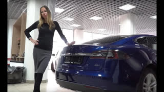 Проект по Тесла/Tesla от Лиса рулит - Угон Тесла за 10 секунд у Лисы. Это фиаско, Илон Маск !